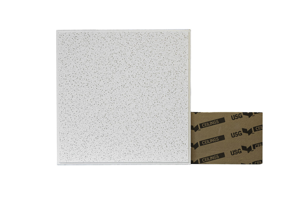 El plafón acústico USG Radar™ combina funcionalidad, durabilidad y calidad, ideal para diversas aplicaciones interiores. Su formulación estándar antimicrobiana ayuda a inhibir el crecimiento de moho y hongos, mientras que su diseño no direccional y su textura media garantizan un acabado uniforme y profesional.