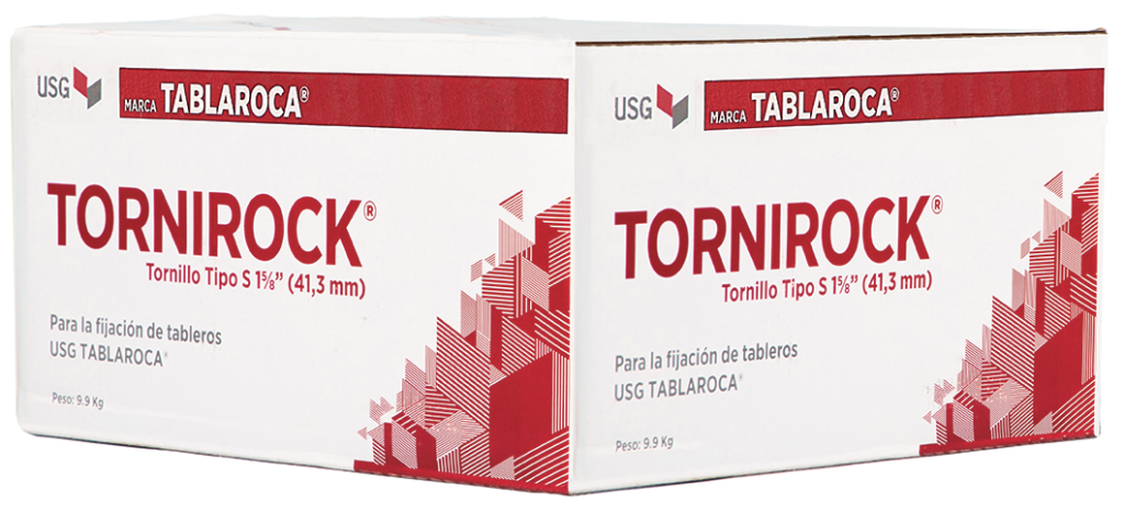 Para armazones metálicos en aplicaciones de paneles de yeso Especial para fijar láminas de yeso a metales calibre 26. Su acabado de fosfato y punta fina permiten rasgar la lámina de forma adecuada.
-El tornillo tipo S-1 de 15.9 mm (5/8 pulgada) tiene 41.3 mm (1.6 pulgada) de largo y se usa en aplicaciones de paneles de yeso de capa doble.